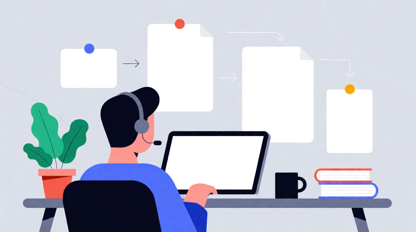 Flat Vector Beispielbild ohne Text